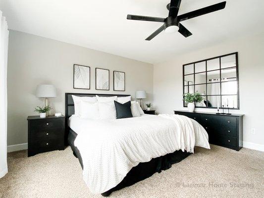 Vacant Staging | Bedroom