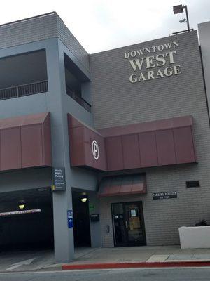 Downtown West Garage and office at 425 Tyler St