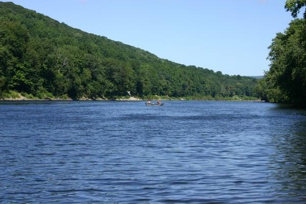 Camping on the Delaware River