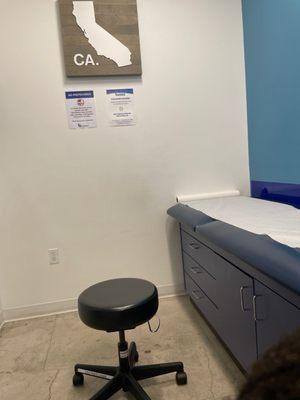 Exam room