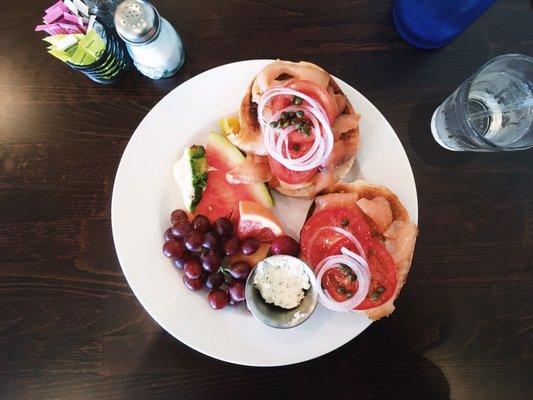 Smoked Salmon Bagel