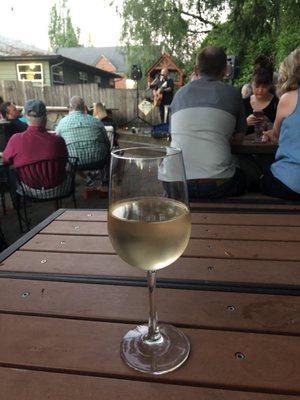 Wine and live Irish music!