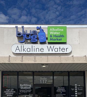 Blue Jug Alkaline Water