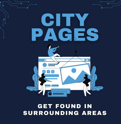 City Pages SEO - how to get your business found in Google search in surrounding cities.