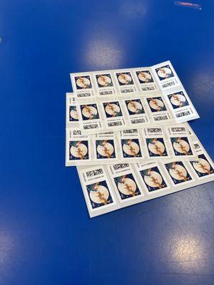 Stamps from kiosk are lame :(