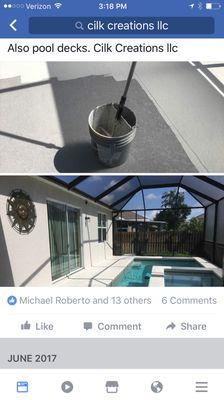 Pool deck specialist