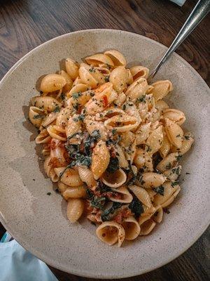 Shrimp and Chorizo Pasta