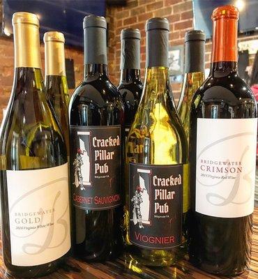 Virginia wines are featured ! Along with California and Italy selections !