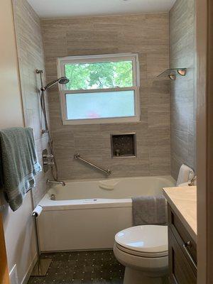 Complete Bath remodel in 6-2021