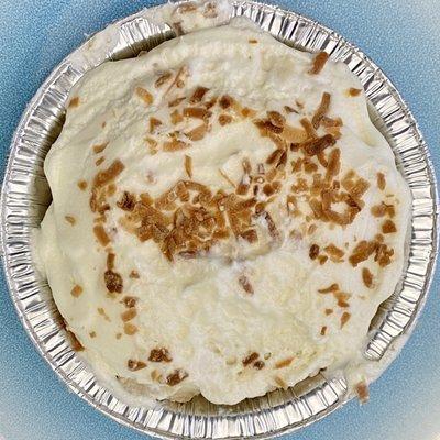 Coconut cream pie