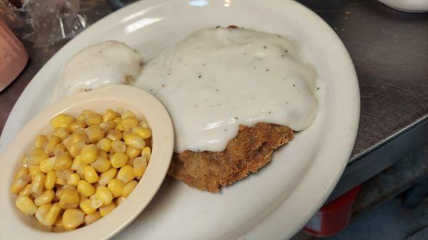 Country Fried Steak Lunch