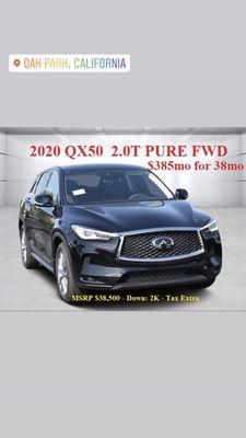 Jan & Feb 2020 new car lease specials we closed !