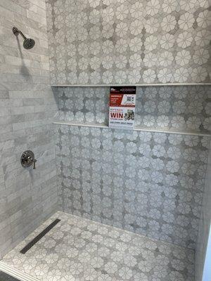 Shower sample