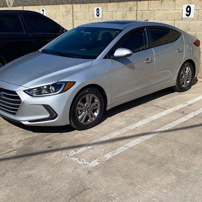 Hyundai Elantra ready for delivery