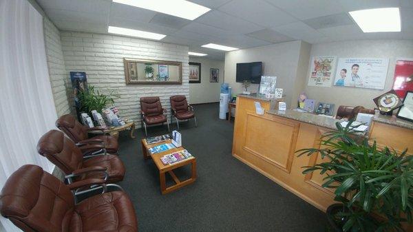 Clean and Comfortable waiting room