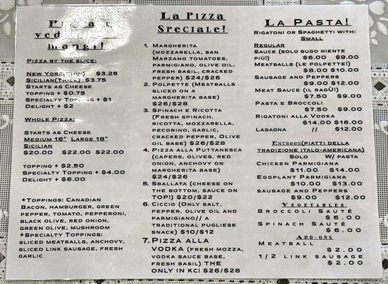 Menu (2 of 2)