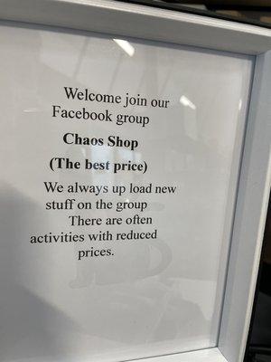 Chaos Shop