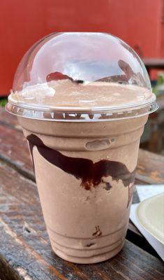 Chocolate milkshake