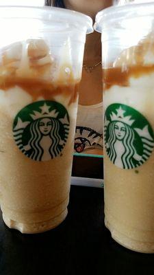 Humungo Caramel Frapps!