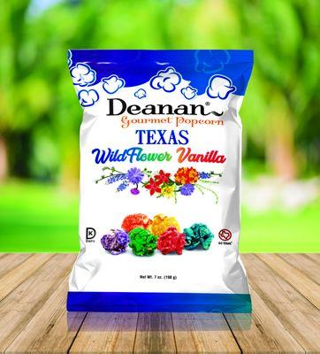 Texas  Wildflower Vanilla Popcorn