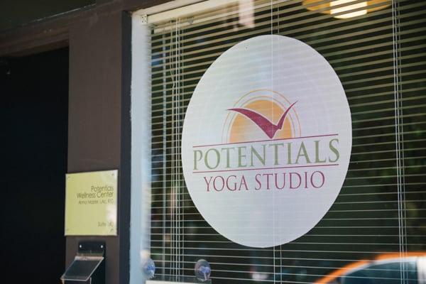 Entrance to Yoga Studio