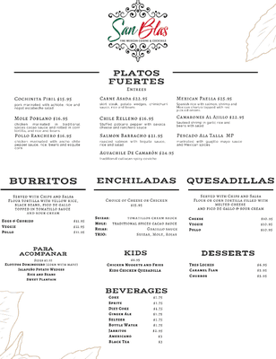 Menu Page 2