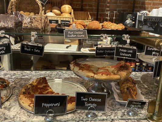 More baked food. Notice the back wall is uncovered