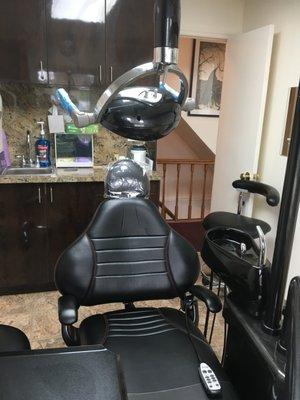 State of the Art Massage Dental chair.  Free massage with your treatment