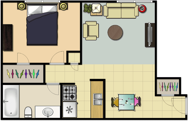 1 Bedroom