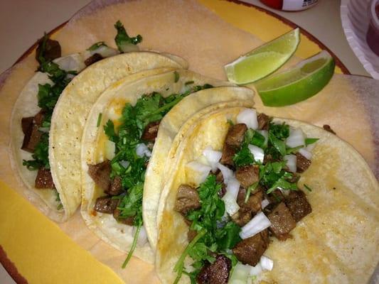 beef tongue tacos