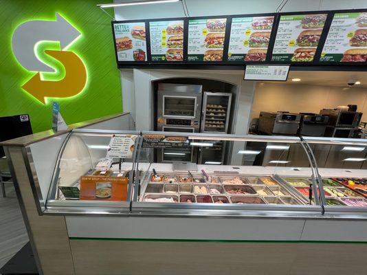 Newly Remodeled Store with new Sandwich Unit