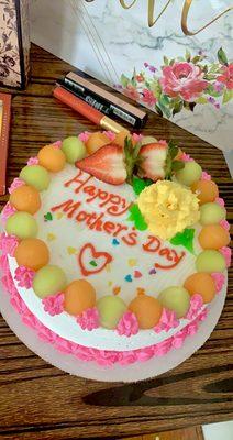 Mother's Day cake.