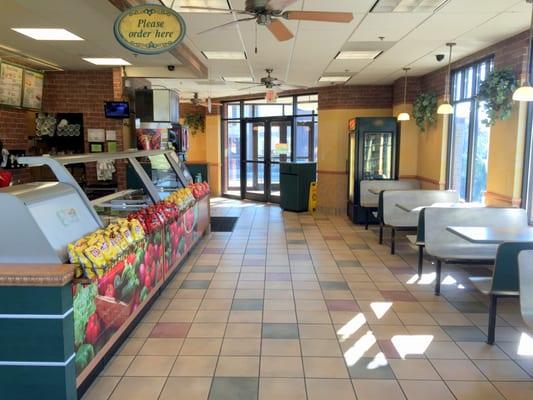 Counter and Dining Area