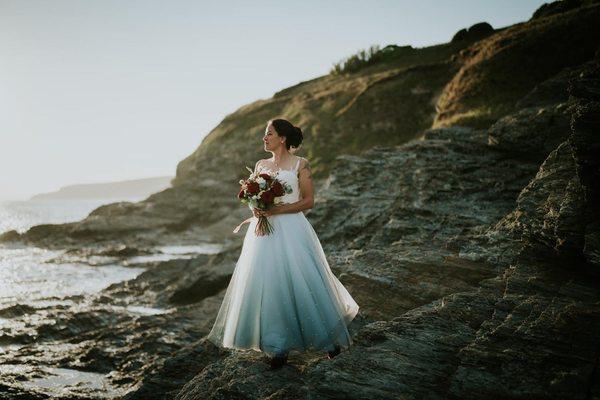 Flowing in Cornwall with my dreamy dress