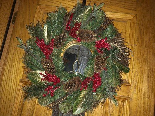 Our 2020 Christmas wreath - 50% off