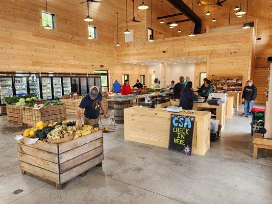 New indoor market open