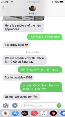 Because only School of Surf could get my parents excited about doing physical activity on vacation... Calvin - you are the BEST