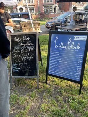 Butter Block!  Get the Kouign Amann and the Strawberry Bay Leaf Danish!