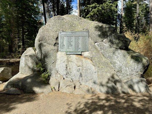 10.06.24 this rock formed the north end and the fireplace of the historic Murphy Cabin site