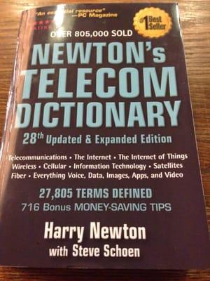 Great Book if you are in any form of Telecom business. This is a must have for my new hires.