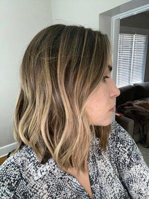 Balayage Blonde Salon