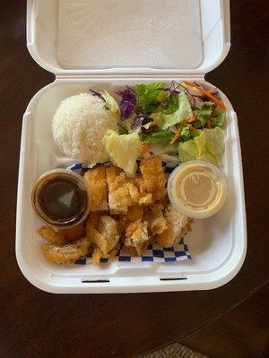 Chicken Katsu entree