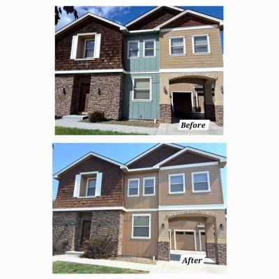 Home refresh exterior paint