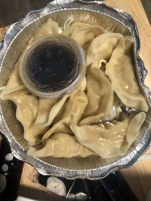 Chicken Dumplings - boiled