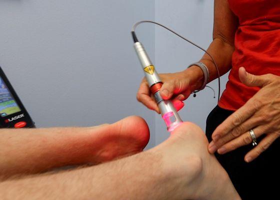 Class IV Laser for pain relief