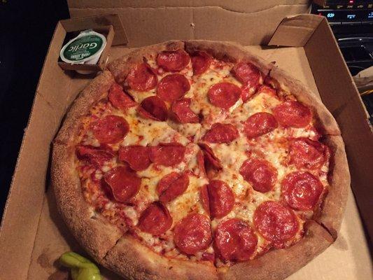 Pepperoni pizza