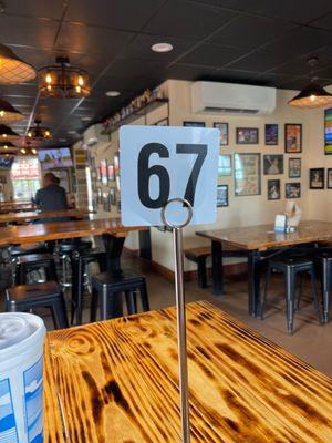 Now serving #67 some awesome burgers.....hopefully!