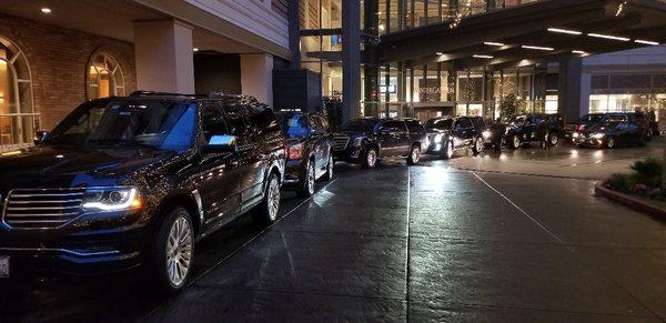 Our Luxury fleets. One of our bigest night of 2019 a lot more to come.