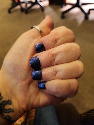 Refill with Gel nail polish.