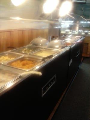 Buffet or off the menu